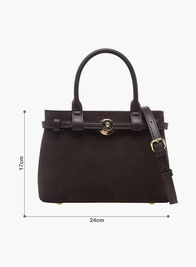 Celeste Textured Tote Bag with Detachable Shoulder Strap